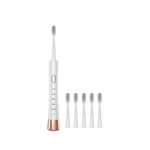 Brushë elektrike sonike MDHL MD-806, IPX7, me 4 koka rezervë, rechargeable