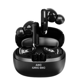 Dëgjuese wireless Moxom MX-TW86 ANC ENC, e zezë
