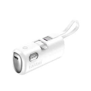 Powerbank Earldom PD31, 5000mAh, 22.5W, me dy kabllo të integruara