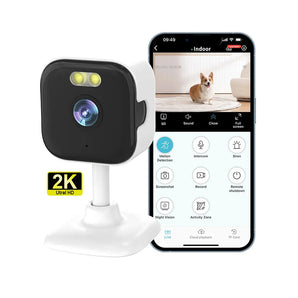 Kamerë e brendshme QC-3, 2K 3mp, Wireless