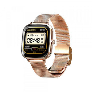Ore inteligjente Moxom MX-WH24, metalike, waterproof, Rose Gold