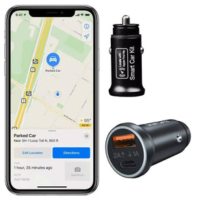 Mini Karikues për Makine 20W, “Smart Car Kit” – me GPS dhe mbështetje “Find My iPhone”