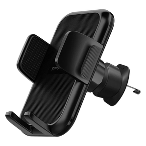 Mbajtëse për telefon Proove Alpha, për ventilim makine, 4.7″–6.9″, e zezë