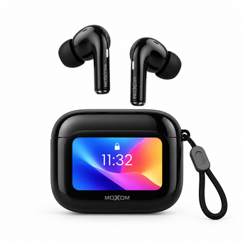 Dëgjuese wireless Moxom MX-TW93 ANC me kuti me ekran